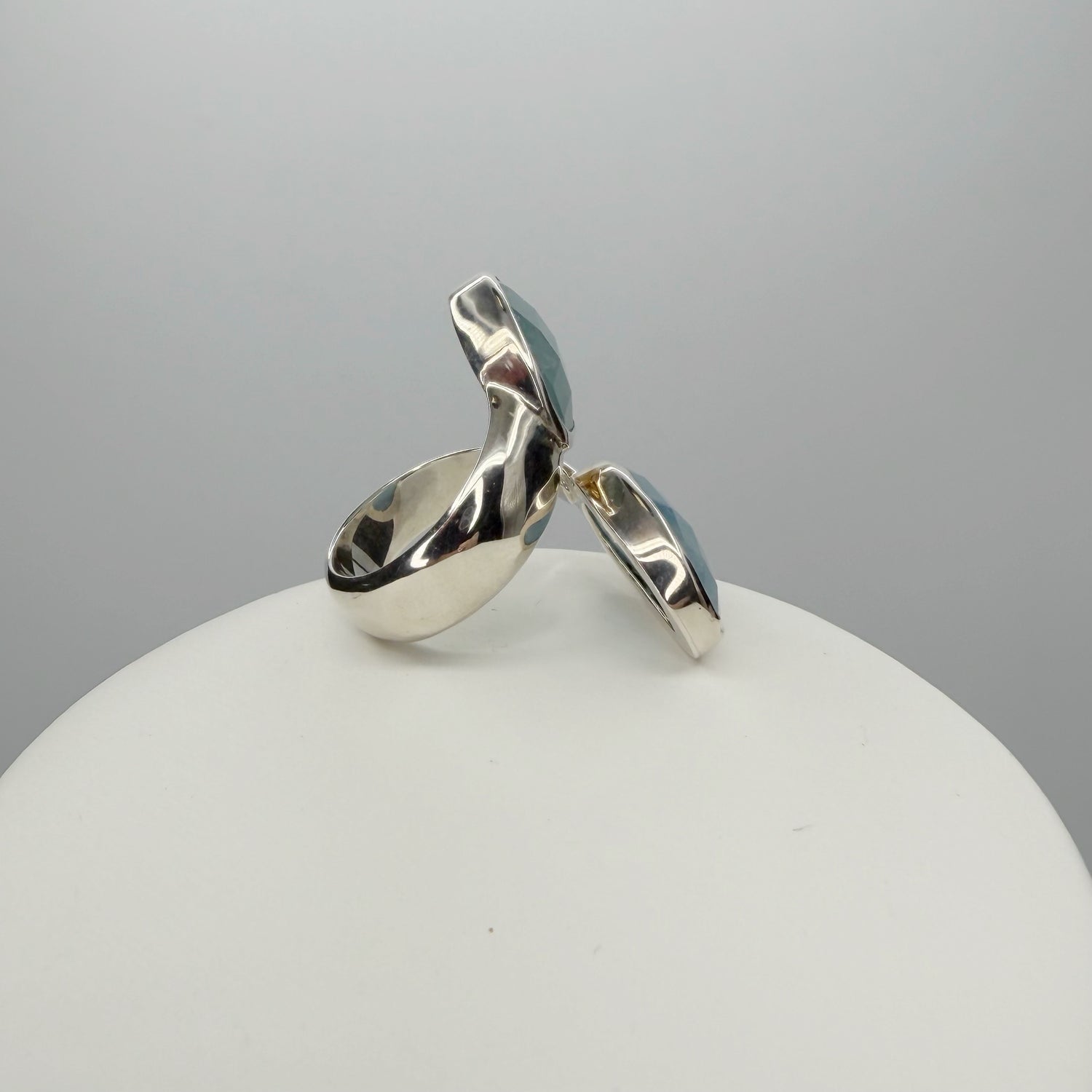 Anello Acquamarina e Argento 925