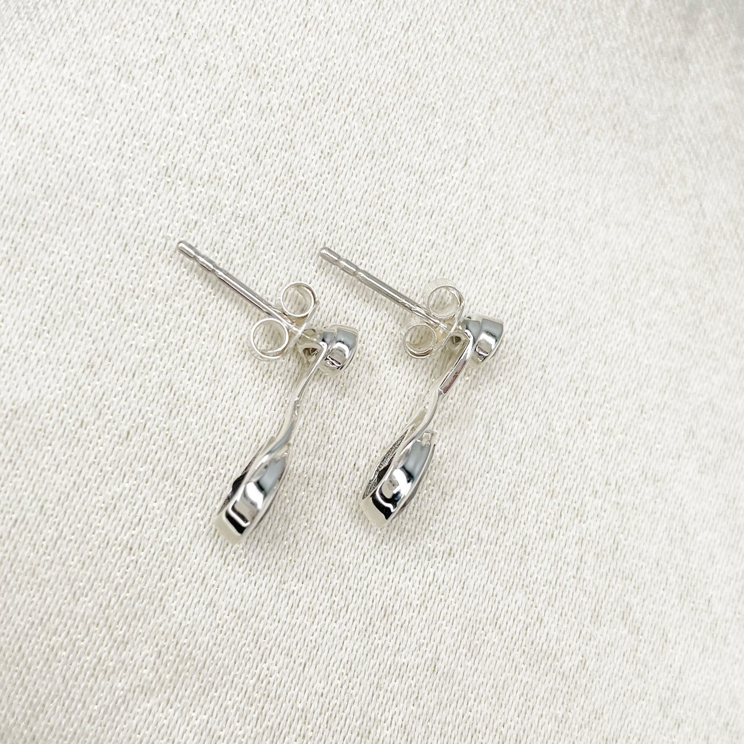 Orecchini Double Tormalina - Argento 925