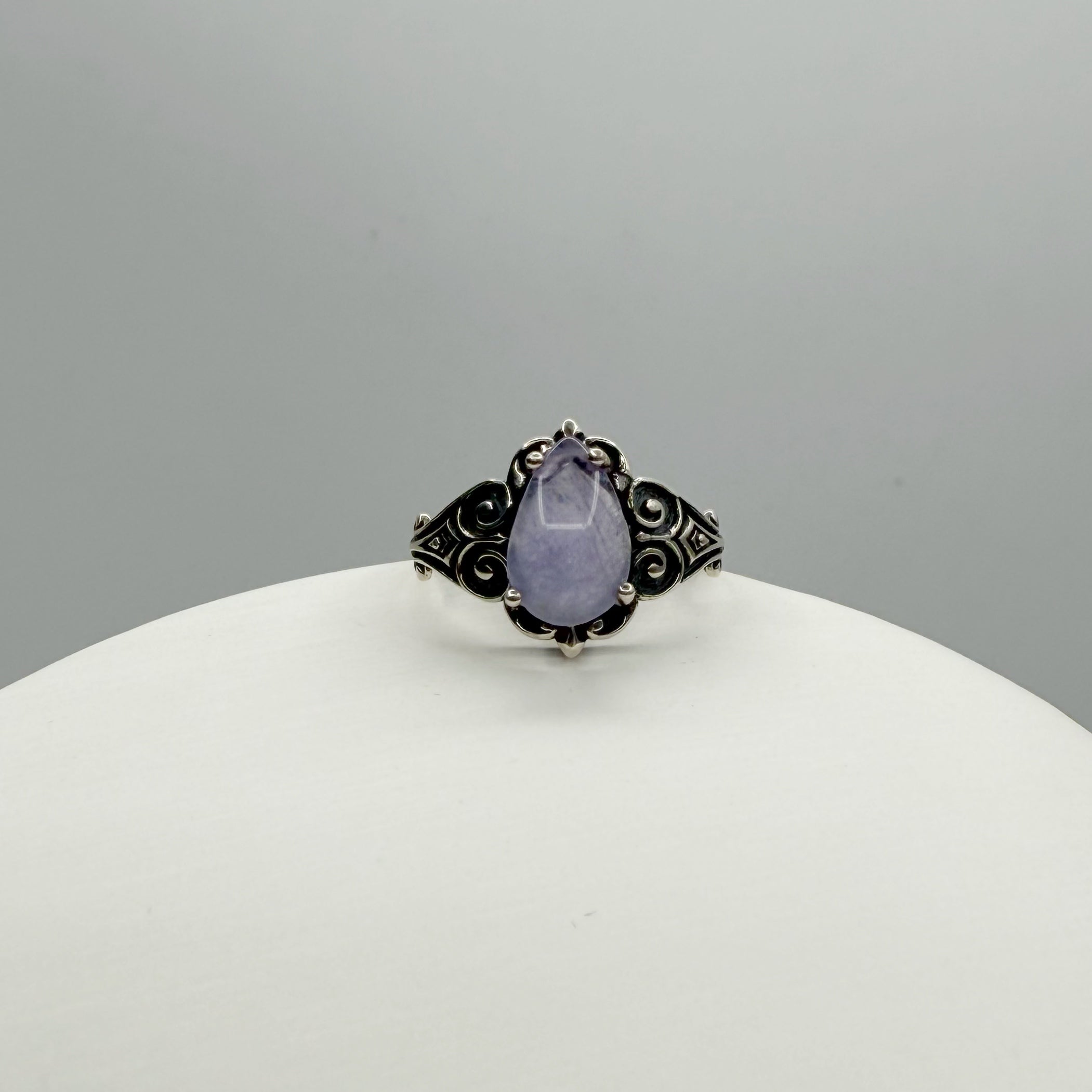 Anello Hackmanite e Argento 925