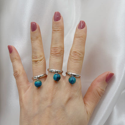 Anello Atlas Crisocolla - Argento 925