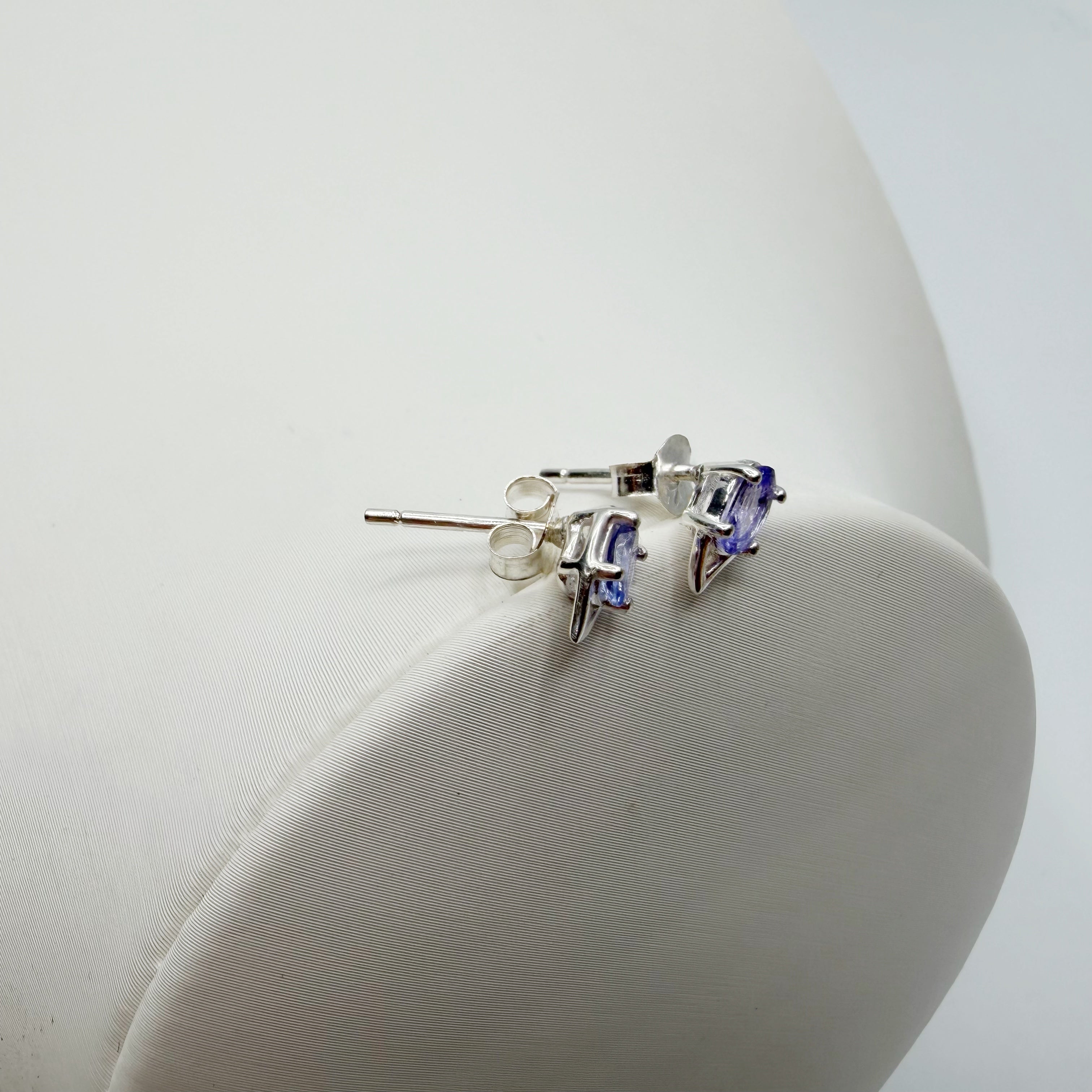 Orecchini a lobo Tanzanite | Argento 925