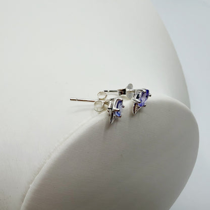 Orecchini a lobo Tanzanite | Argento 925