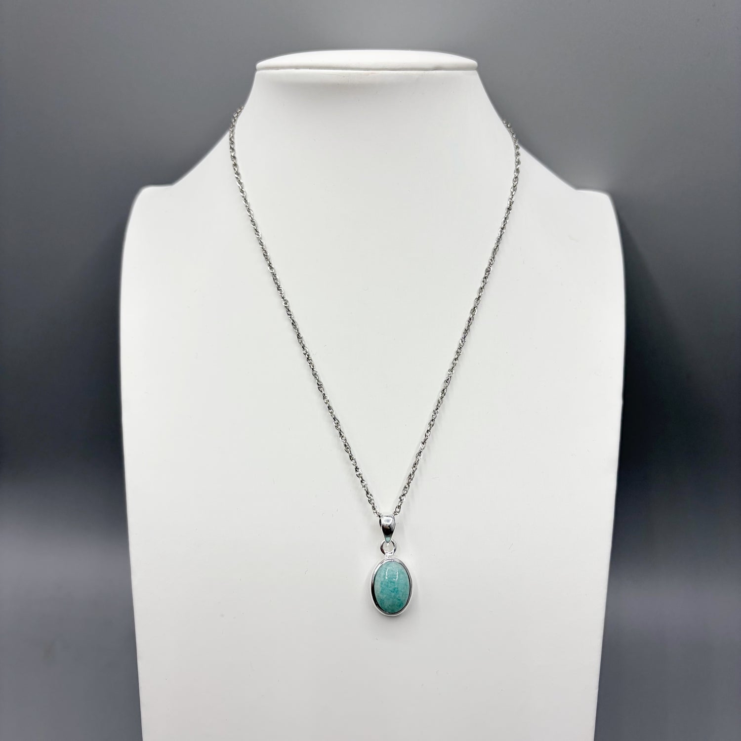 Ciondolo Amazzonite Argento 925