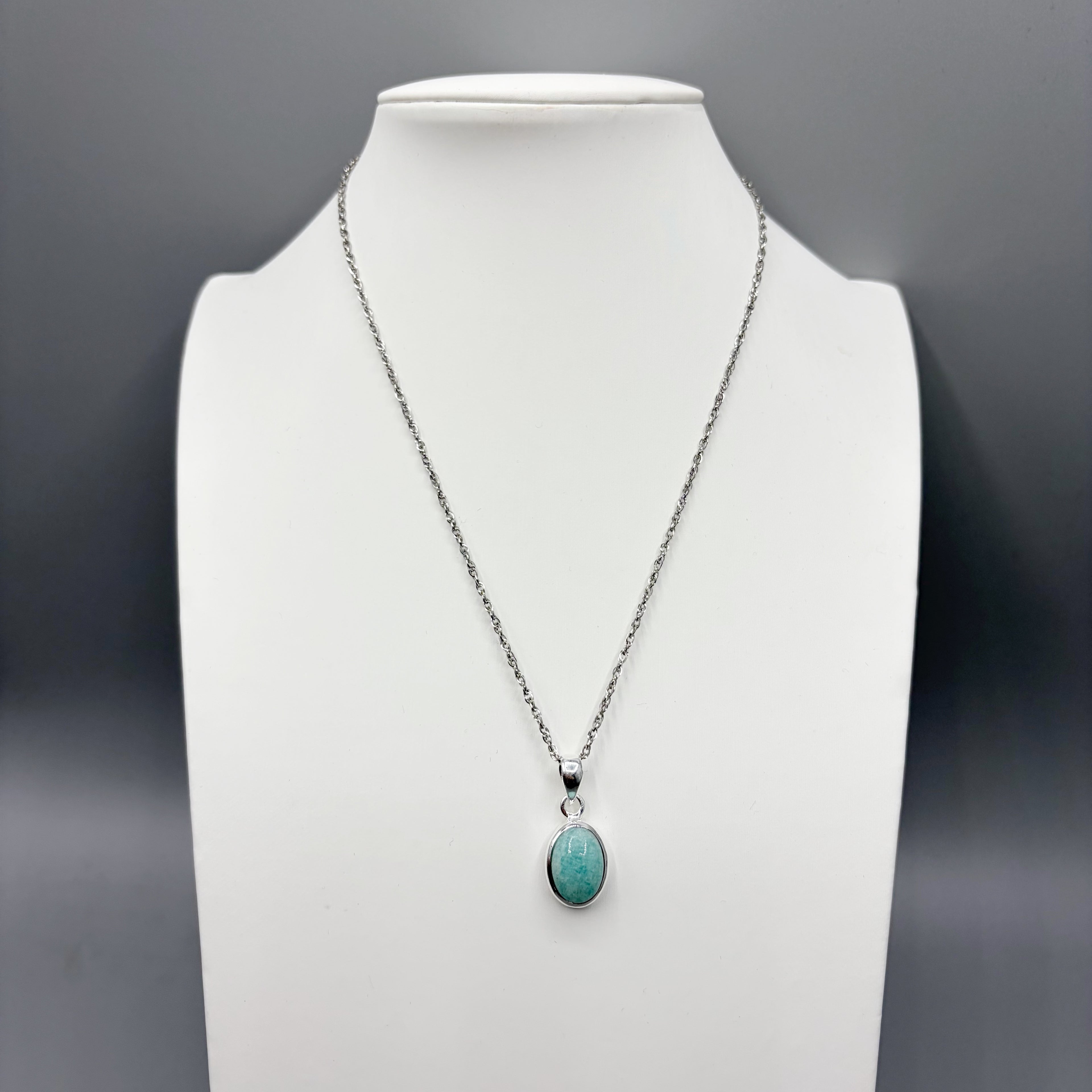 Ciondolo Amazzonite Argento 925