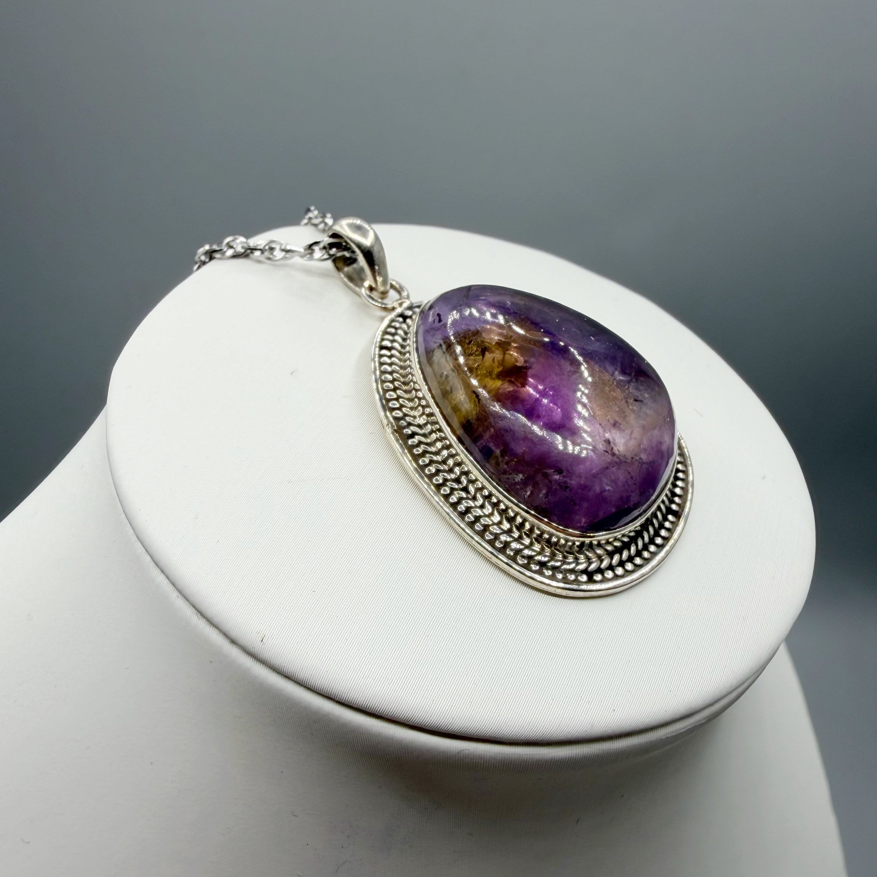 Ciondolo Ametrino Naturale - Argento 925