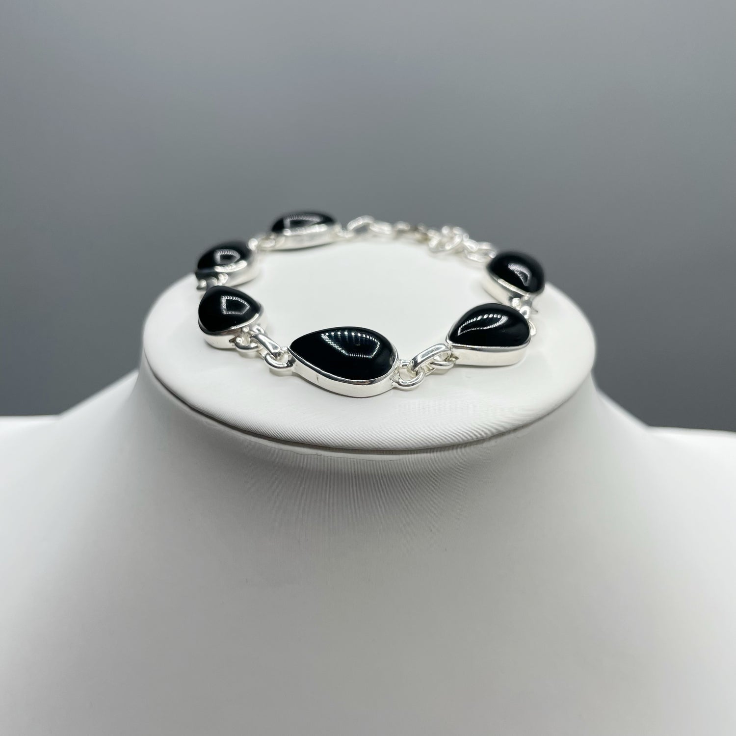 Bracciale Onice e Argento 925