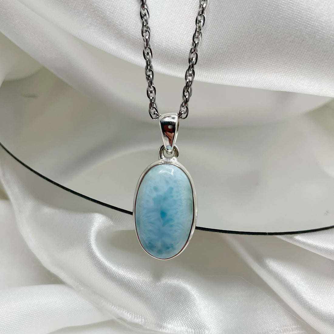 Ciondolo Larimar - Argento 925