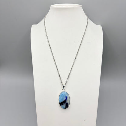 Ciondolo Afghanite e Argento 925