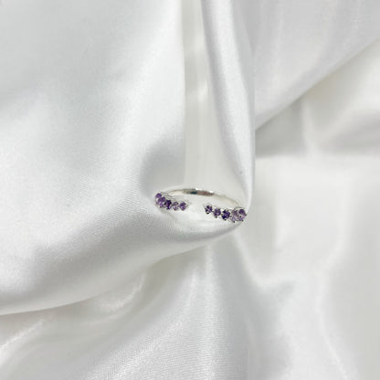 Anello Crown - Ametista e Argento 925