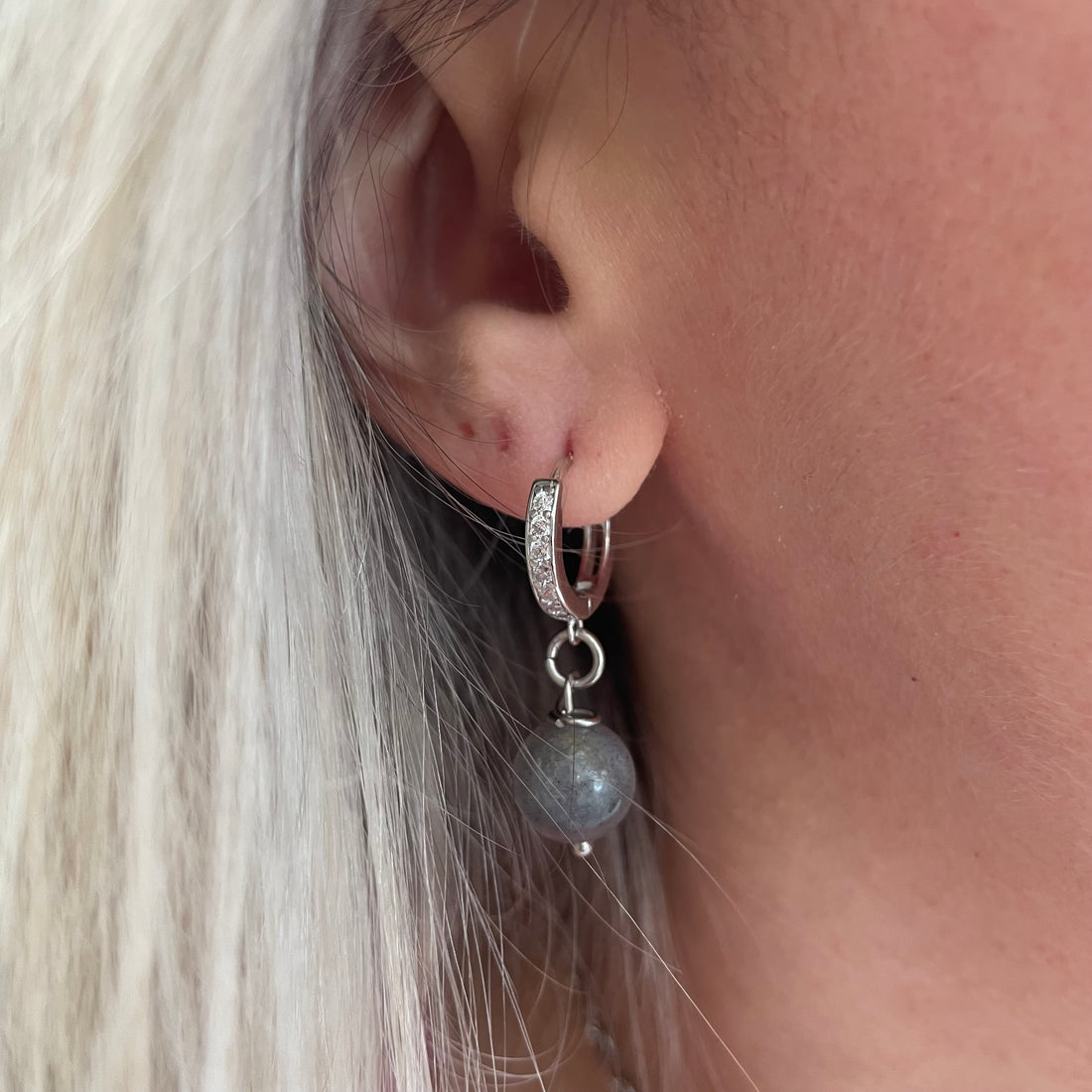 Orecchini Labradorite Sparkling Argento 925