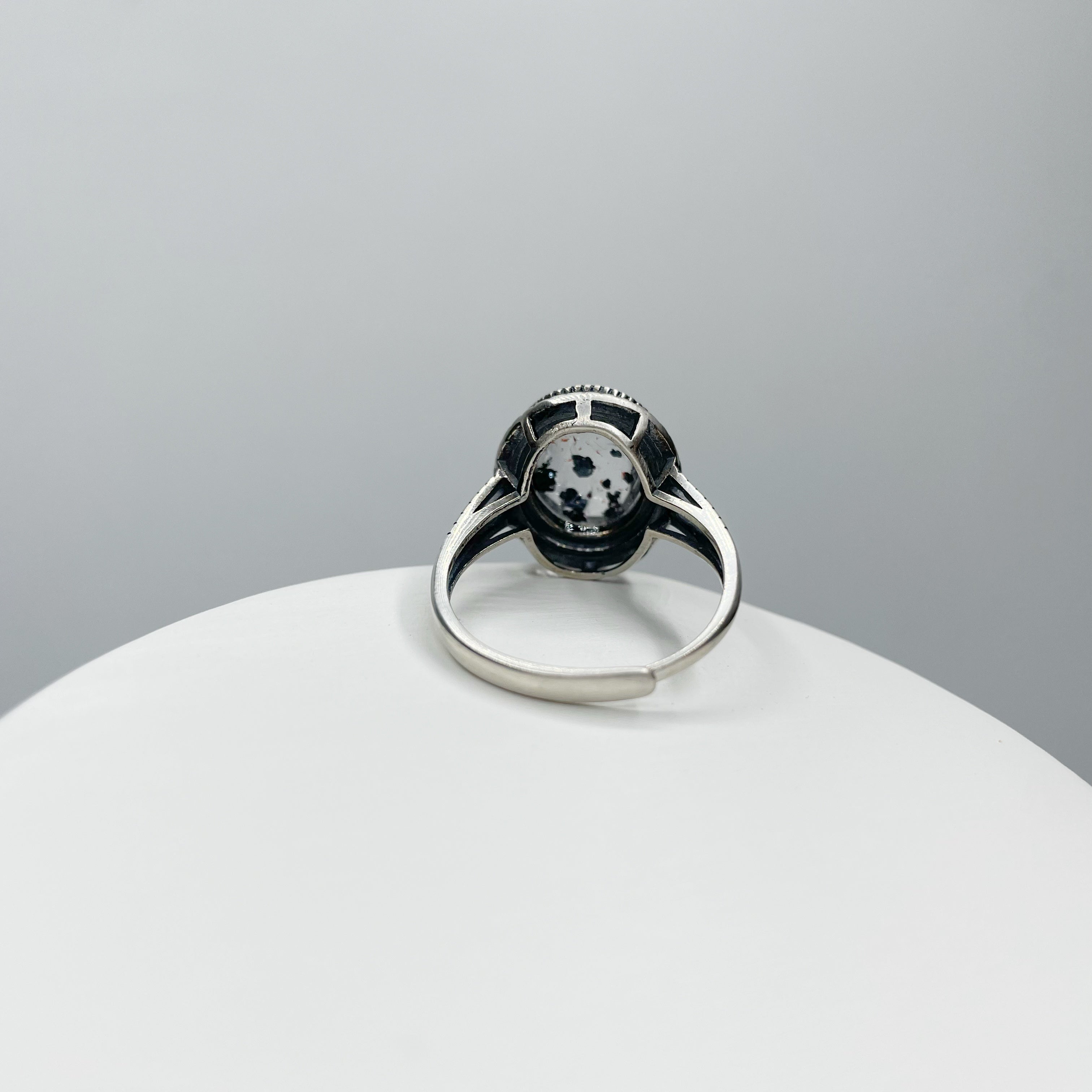 Anello Super Seven Ovale e Argento 925