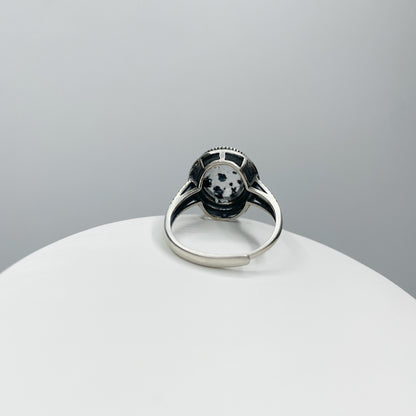 Anello Super Seven Ovale e Argento 925