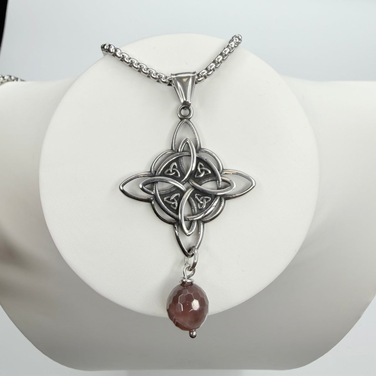 Collana Occhio di Shiva e Nodo della Strega: protezione da malocchio e invidia