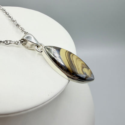 Ciondolo Schalenblende Argento 925