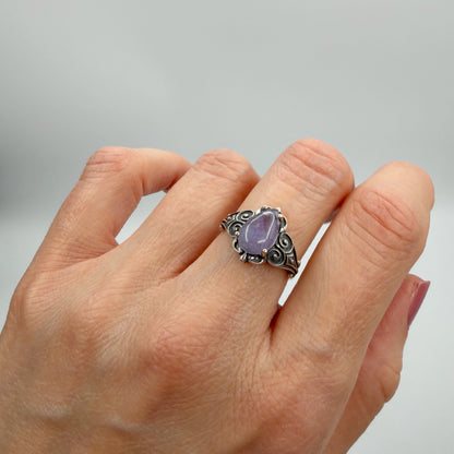 Anello Hackmanite e Argento 925