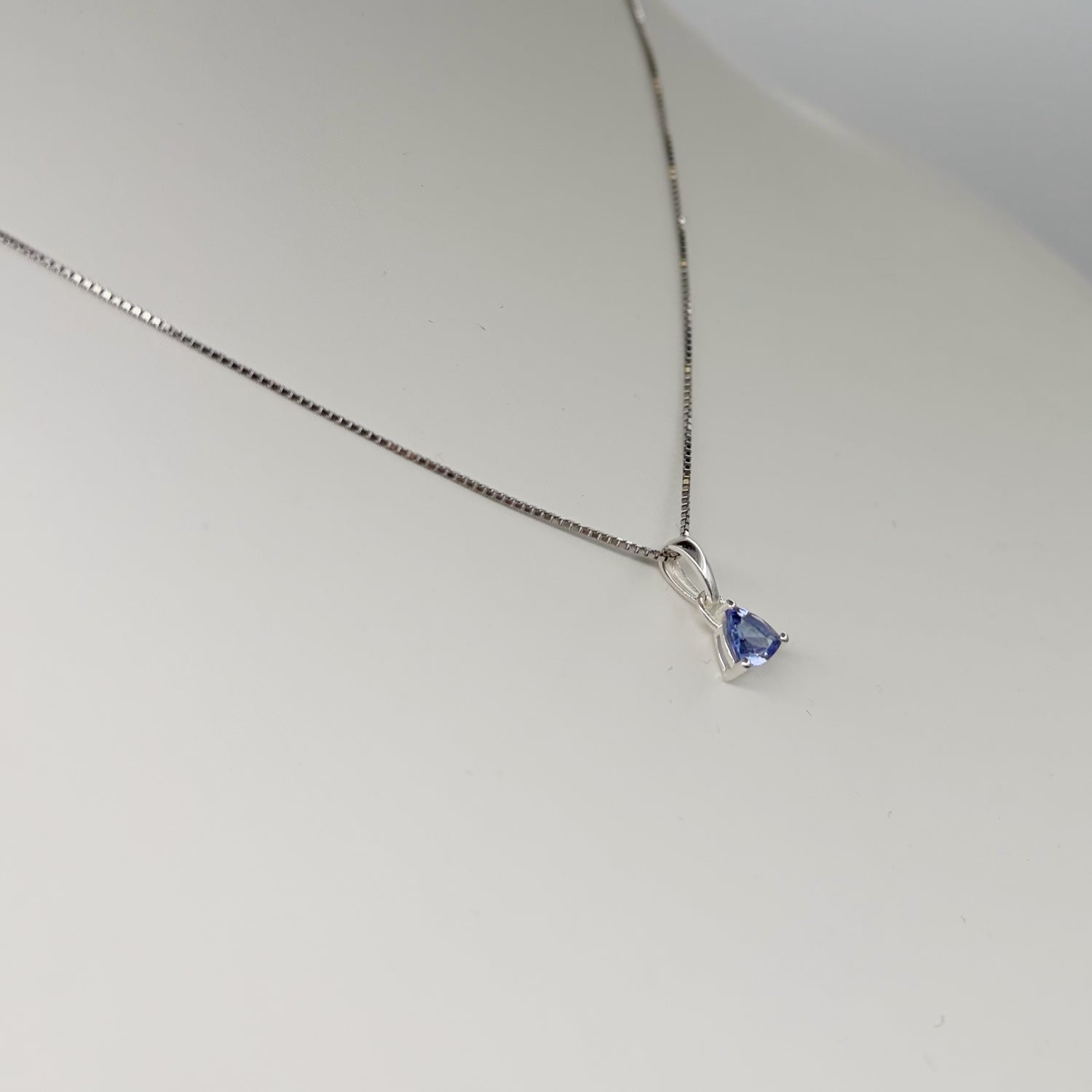 Ciondolo Punto Luce Tanzanite - Argento 925