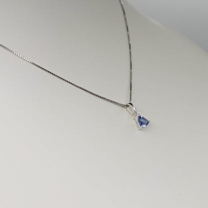 Ciondolo Punto Luce Tanzanite - Argento 925