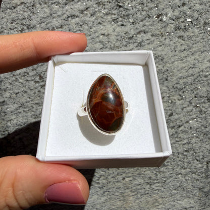 Anello Diaspro Argento 925
