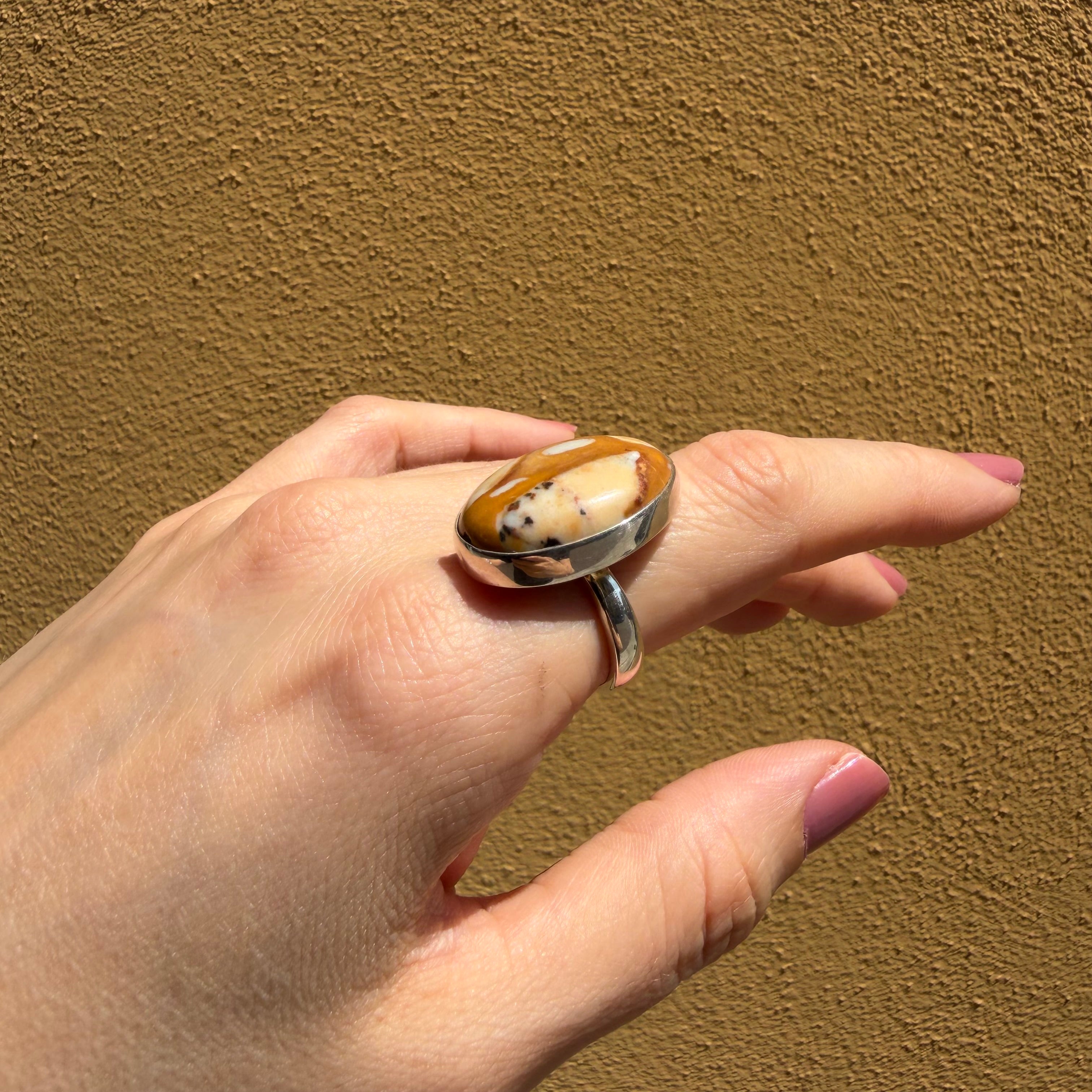 Anello Diaspro Argento 925