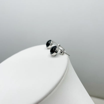 Orecchini a lobo Onice - Argento 925