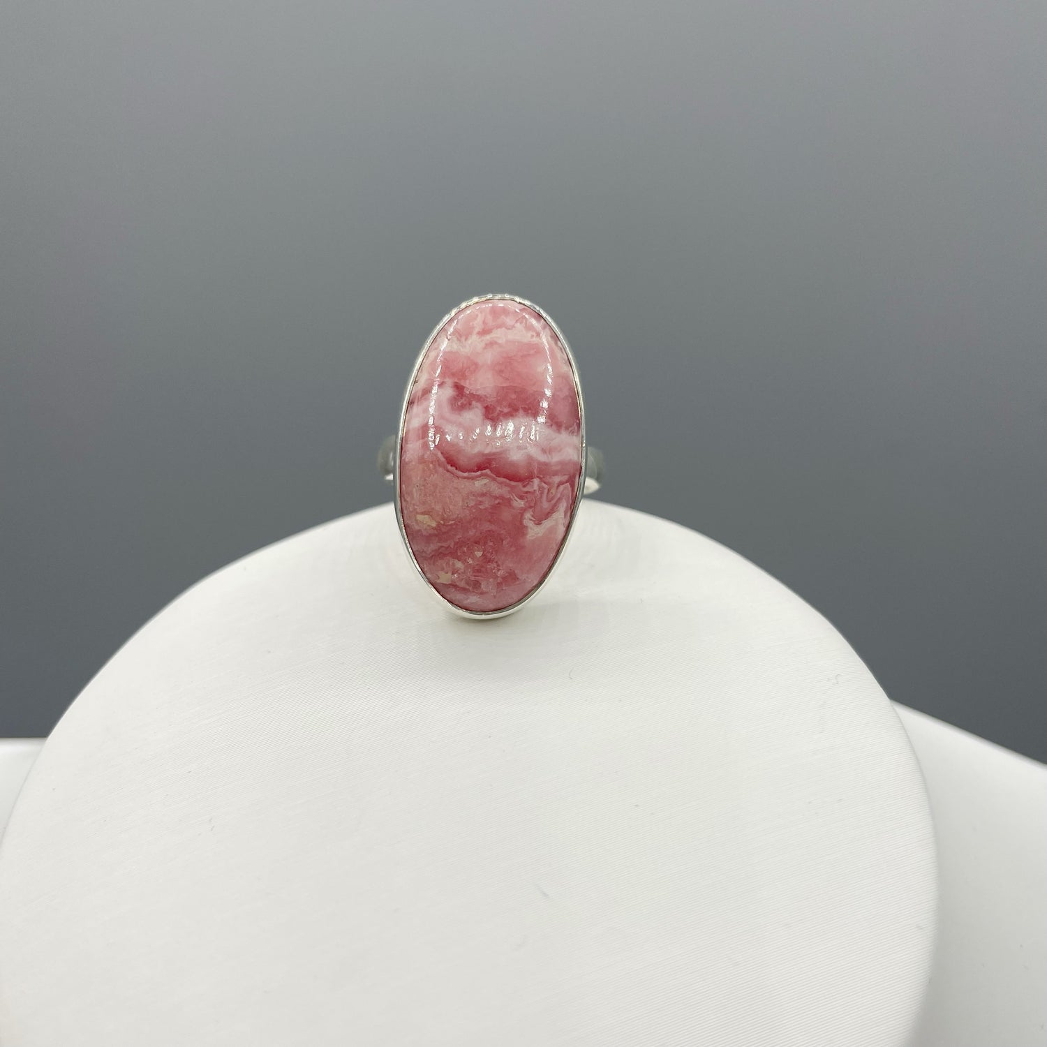 Anello Rodocrosite e Argento 925