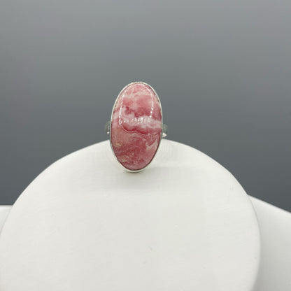 Anello Rodocrosite e Argento 925