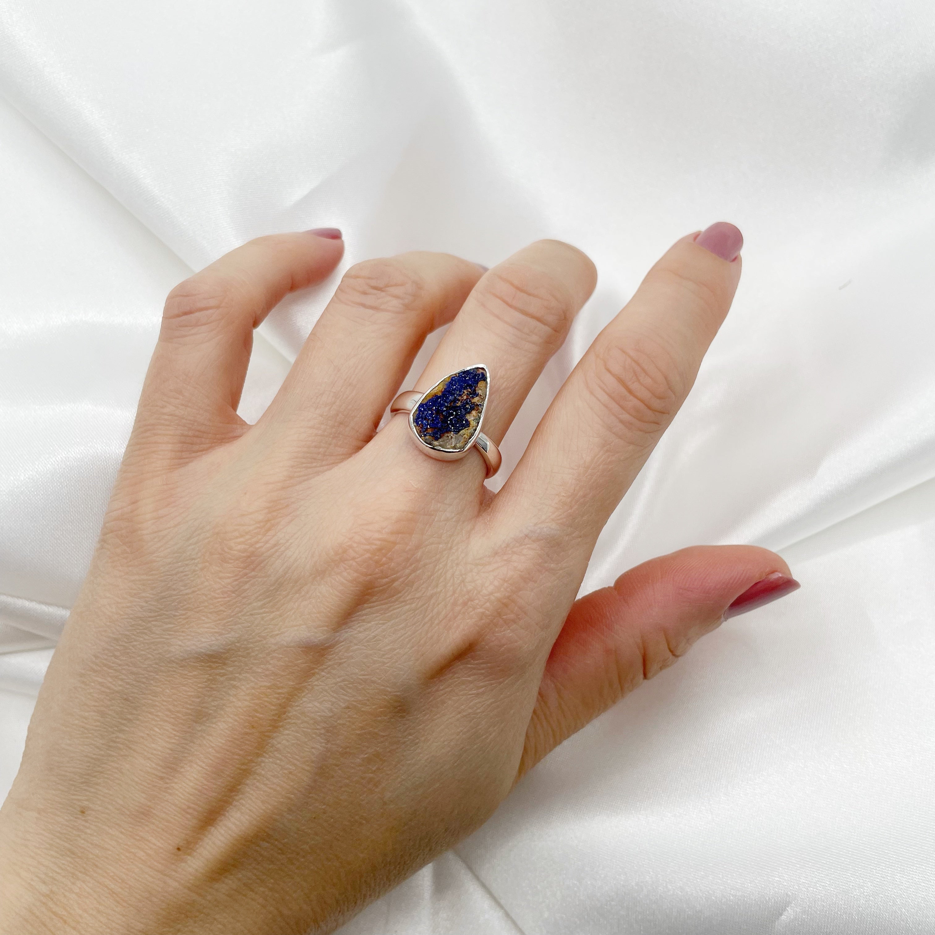 Azzurrite anello hotsell