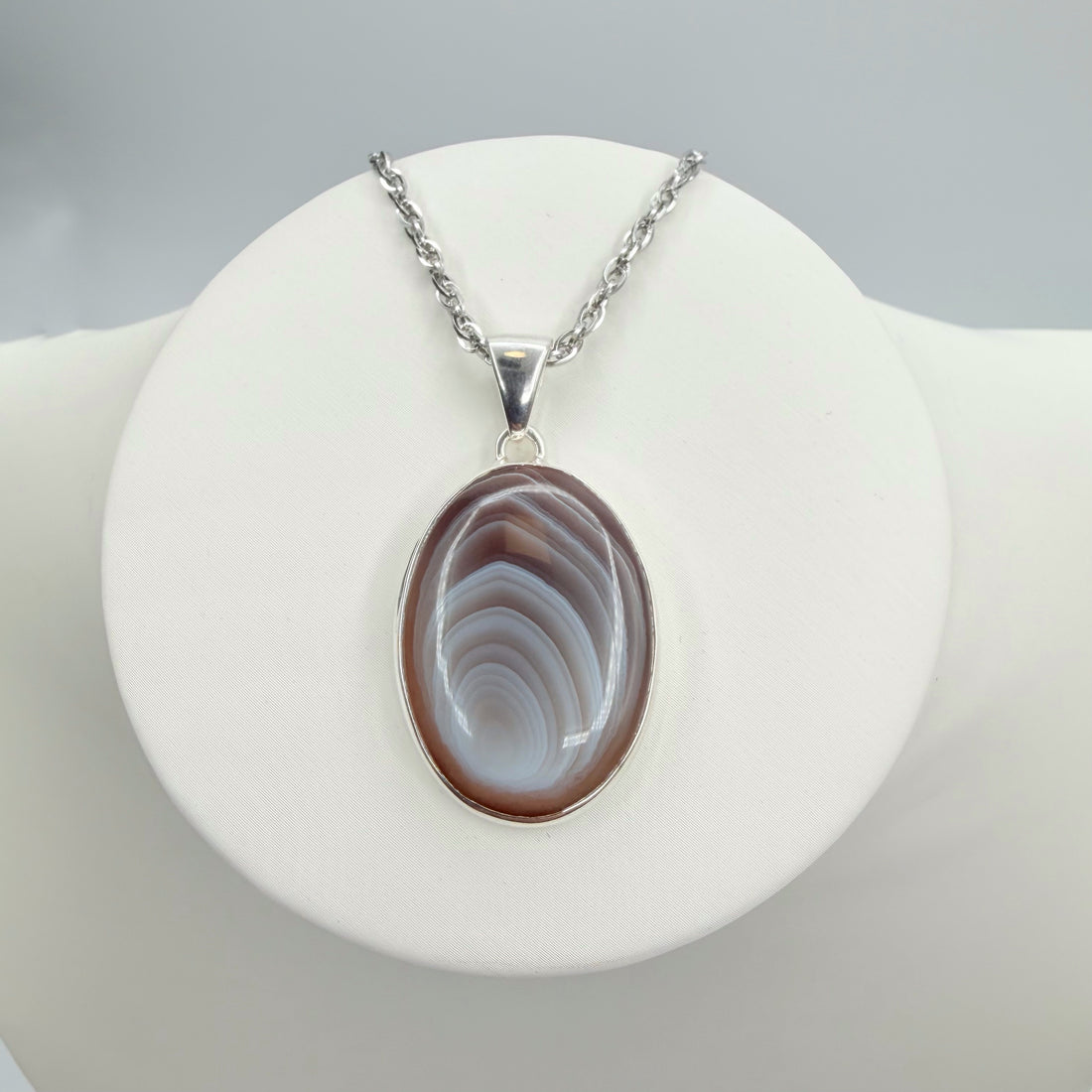 Ciondolo Occhio di Shiva Argento 925 - Ovale
