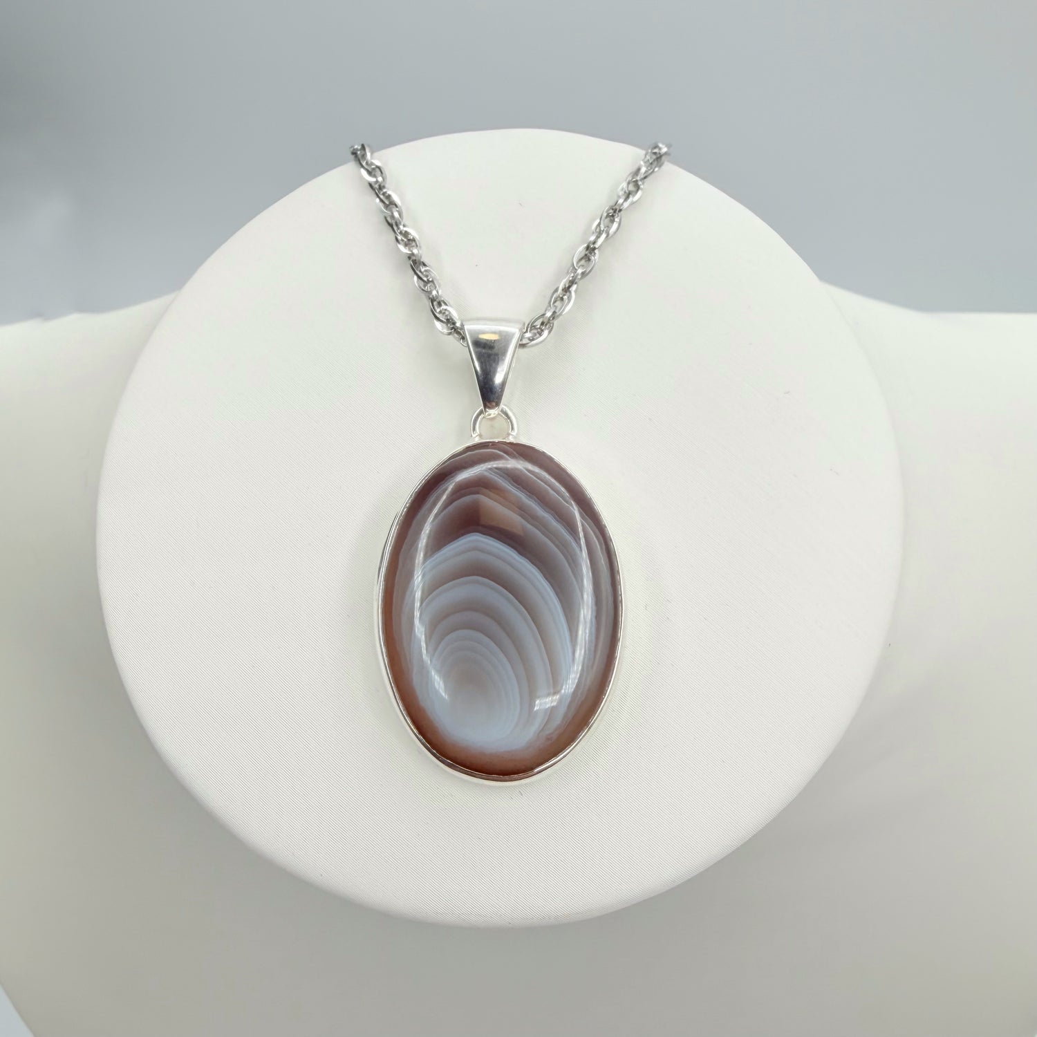 Ciondolo Occhio di Shiva Argento 925 - Ovale