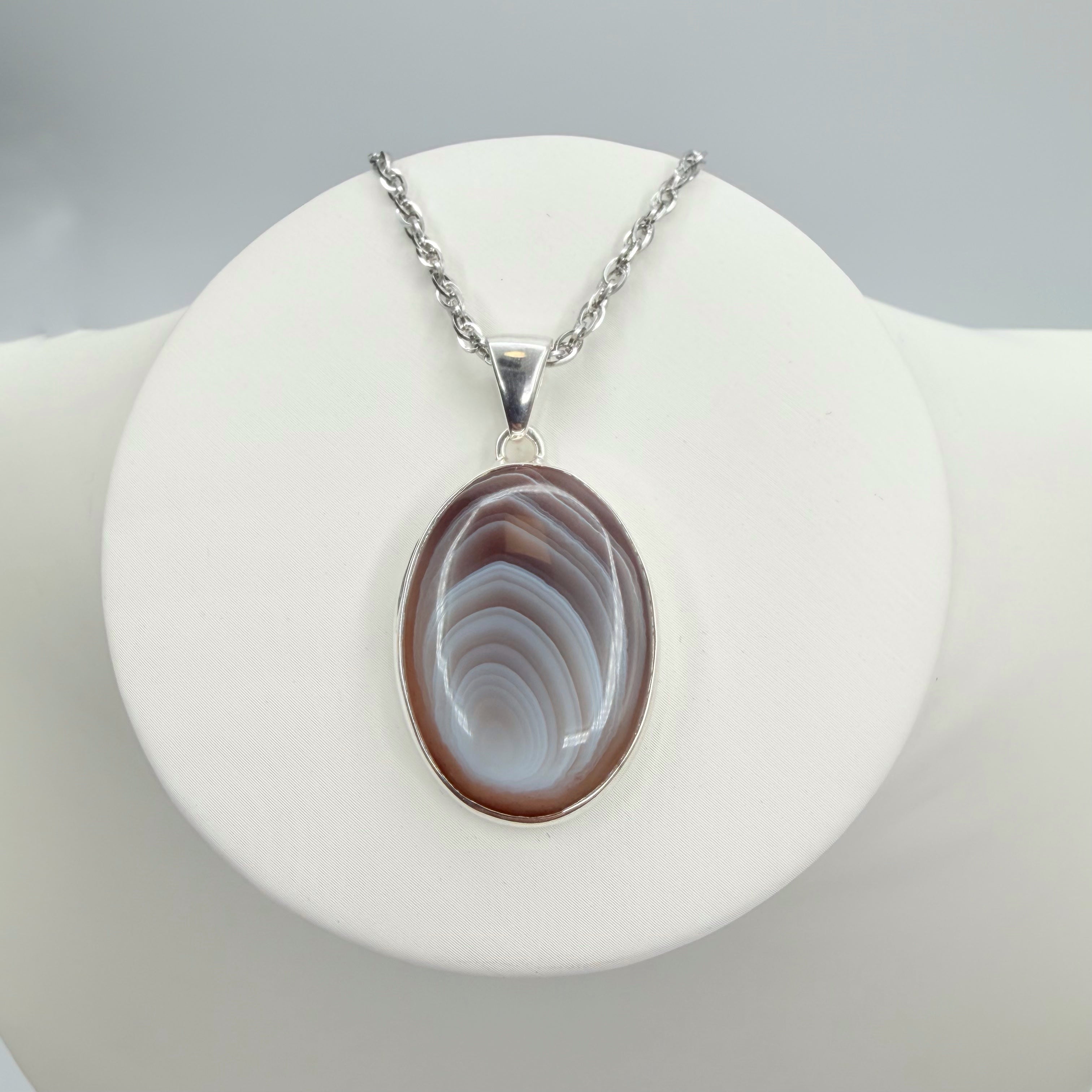 Ciondolo Occhio di Shiva Argento 925 - Ovale