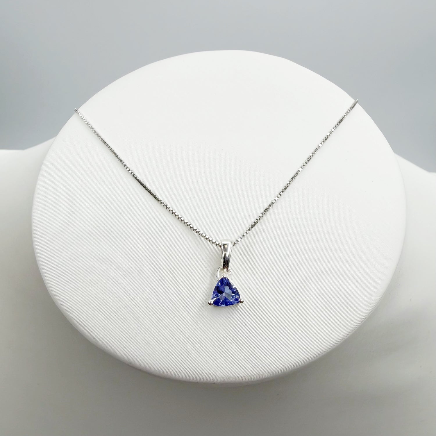 Ciondolo Punto Luce Tanzanite - Argento 925