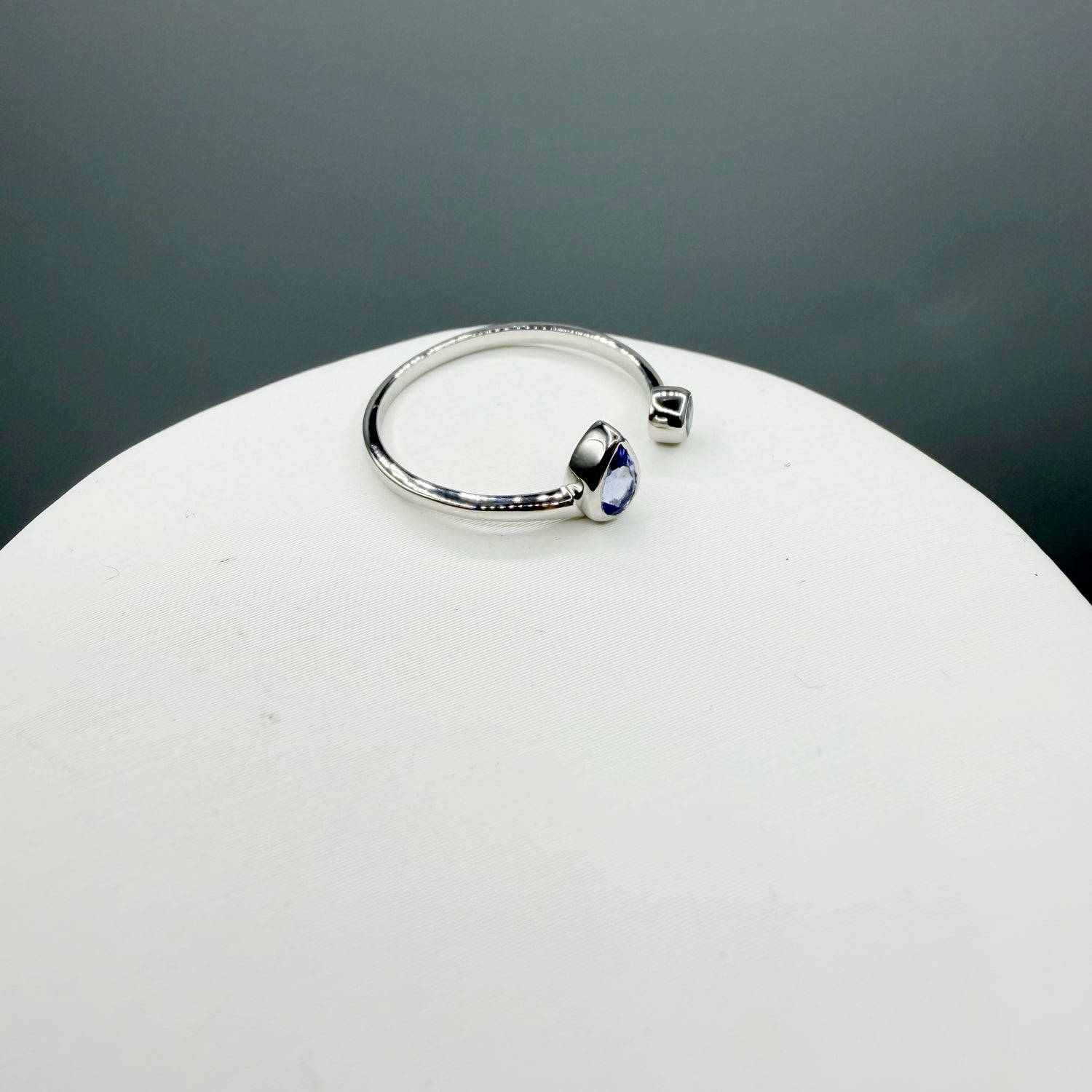 Anello Double Tanzanite - Argento 925