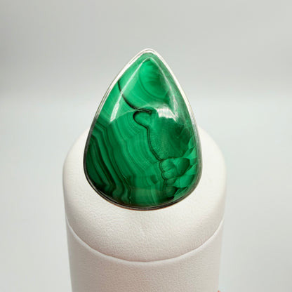 Anello Malachite Argento 925