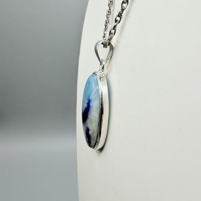Ciondolo Afghanite e Argento 925