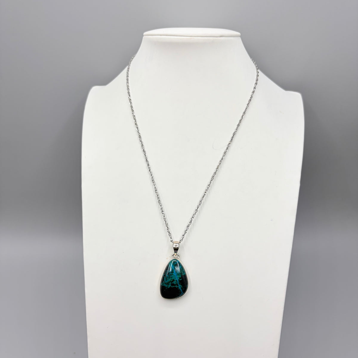 Ciondolo Crisocolla Argento 925