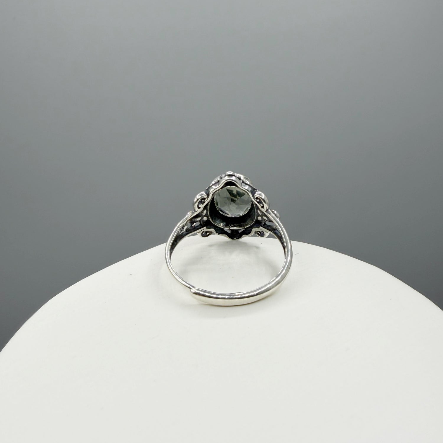 Anello Prasiolite e Argento 925 - Decor