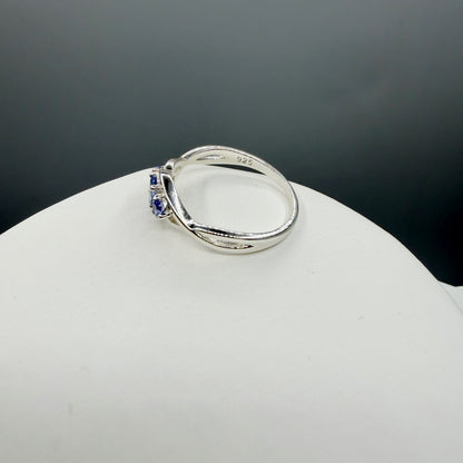 Anello Tanzanite Queen | Argento 925 - NON REGOLABILE