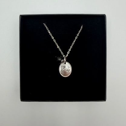 Talismano Angelico 666 - REFLECT - Ossidiana