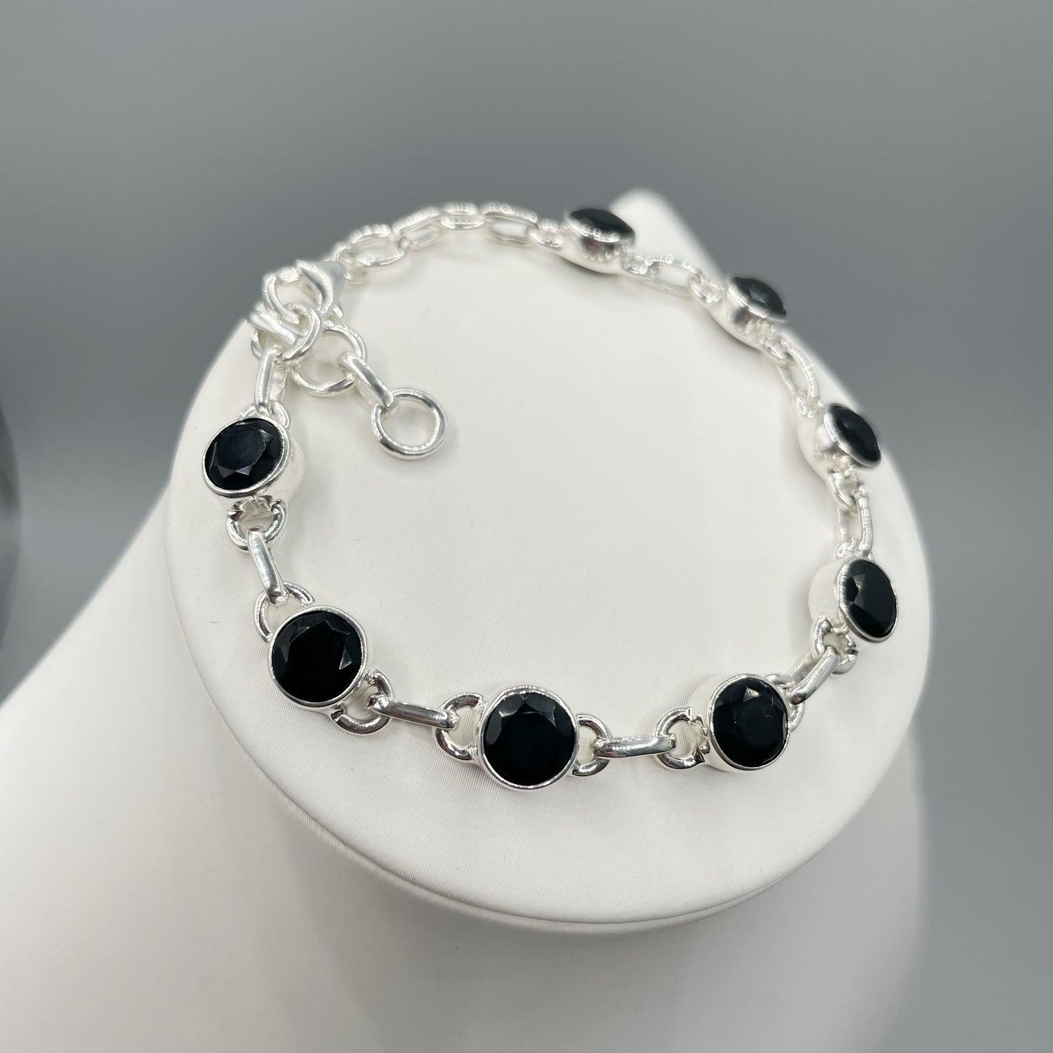 Bracciale Onice e Argento 925