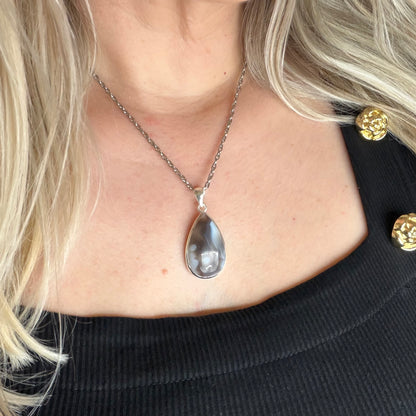 Ciondolo Occhio di Shiva Argento 925 - a Goccia