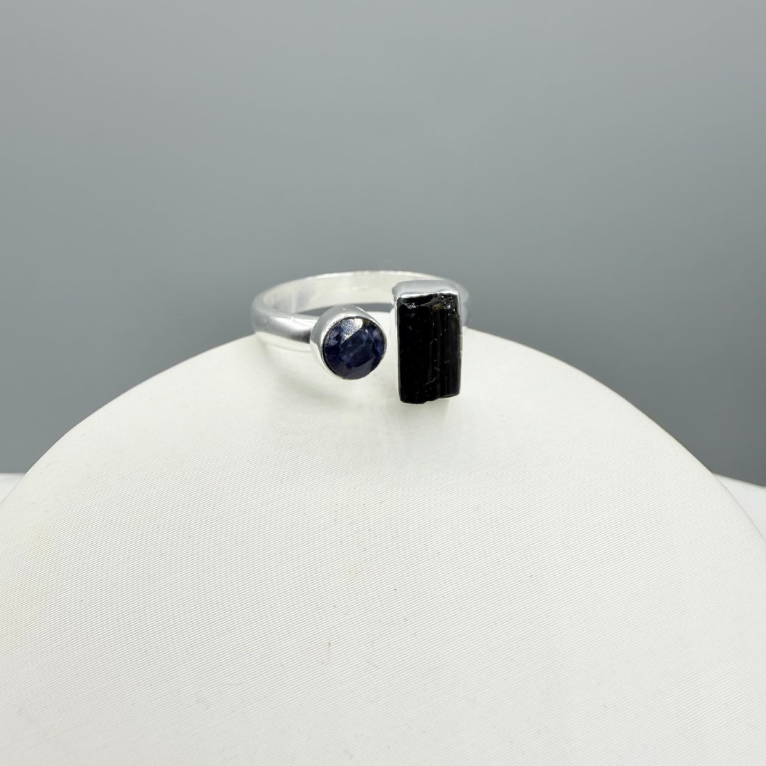 Anello Tormalina e Sodalite - Argento 925