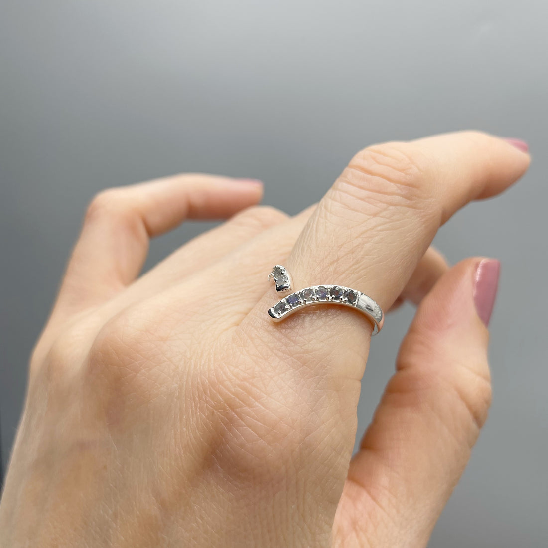 Anello Opportunità - Labradorite e Argento 925