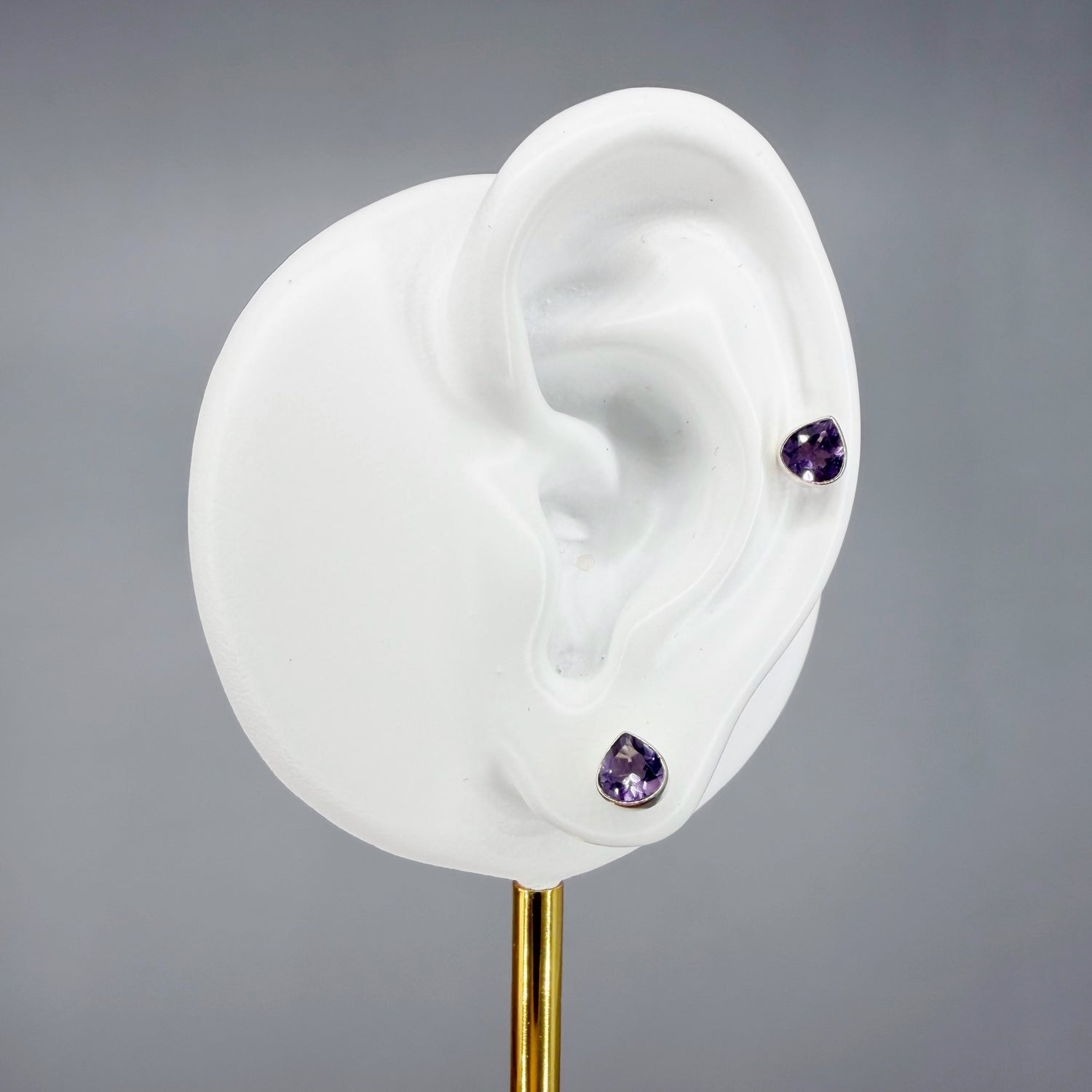 Orecchini a Lobo Ametista - Argento 925