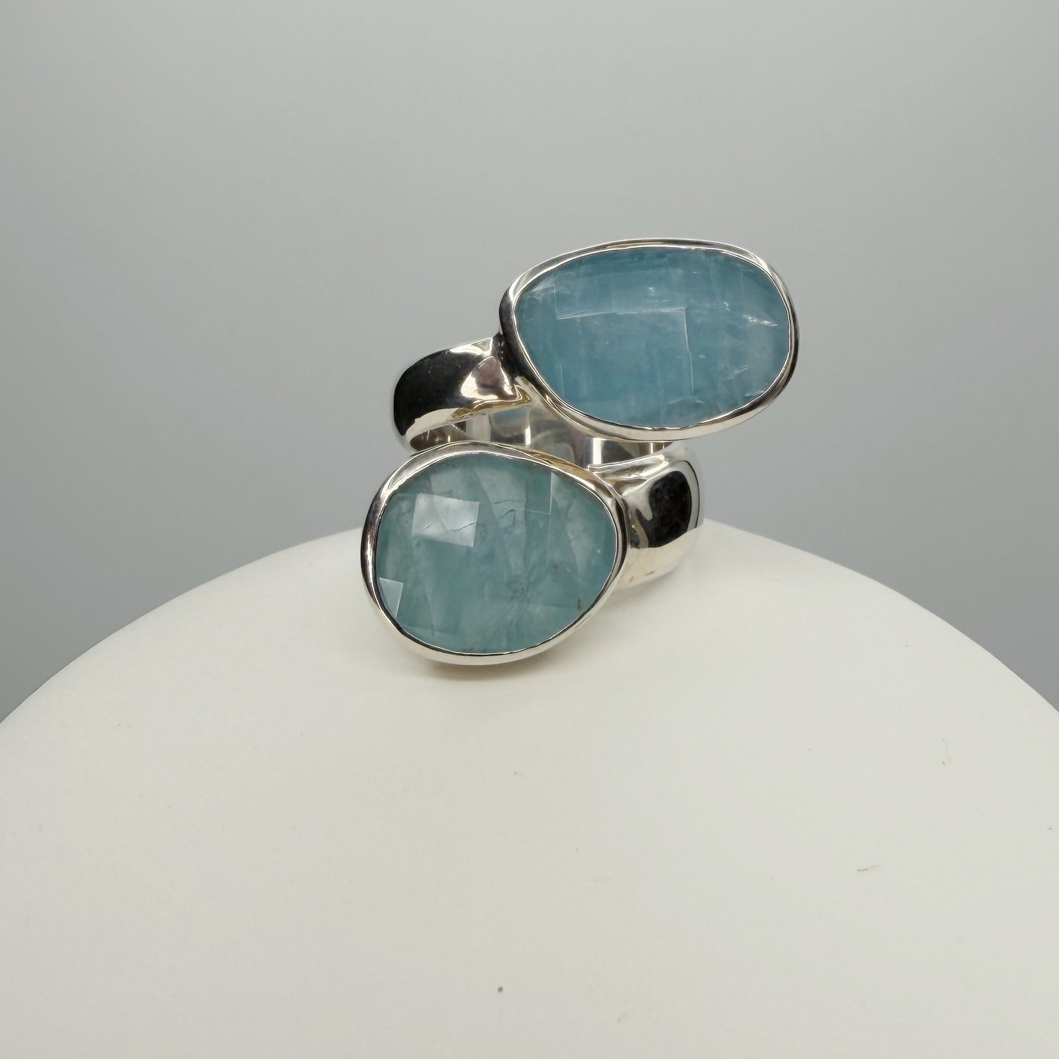 Anello Acquamarina e Argento 925