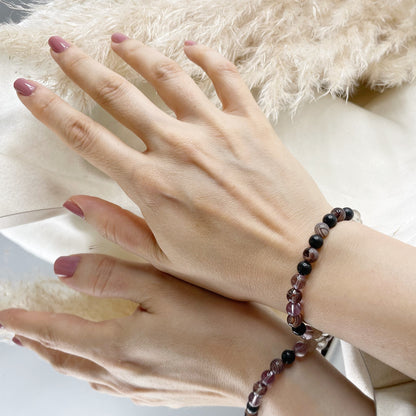 Bracciale Amuleto Protettivo - Occhio di Shiva, Shungite, Super Seven - LIMITED EDITION
