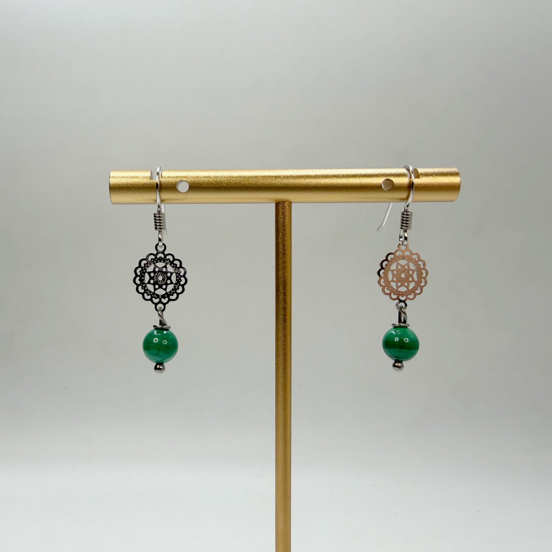 Orecchini Beauty - Malachite