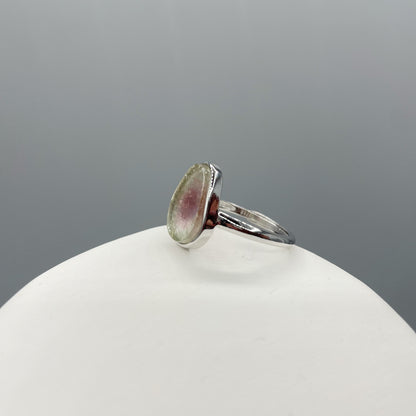 Anello Tormalina Watermelon - Argento 925