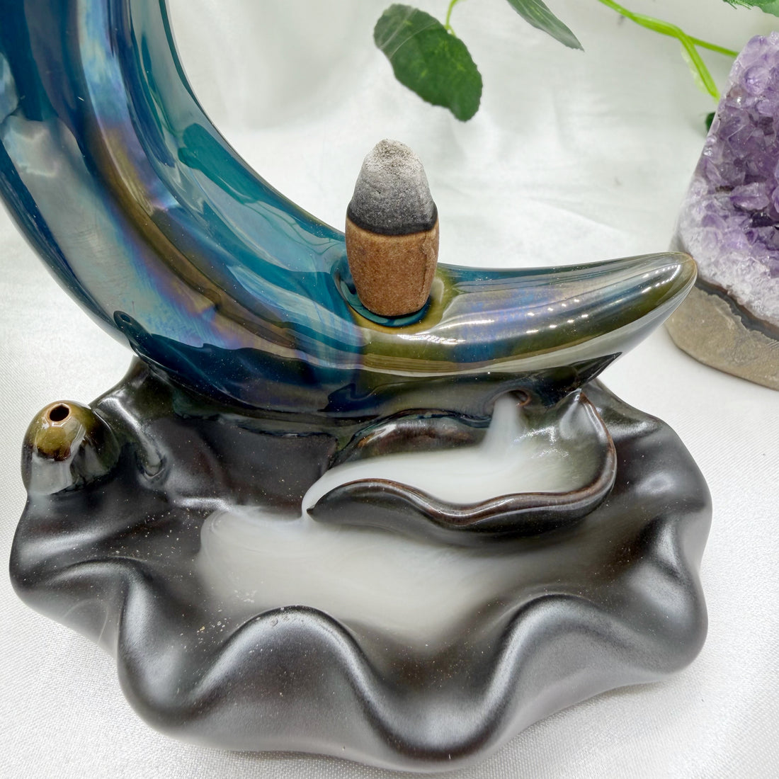 Porta incenso a Cascata - Luna