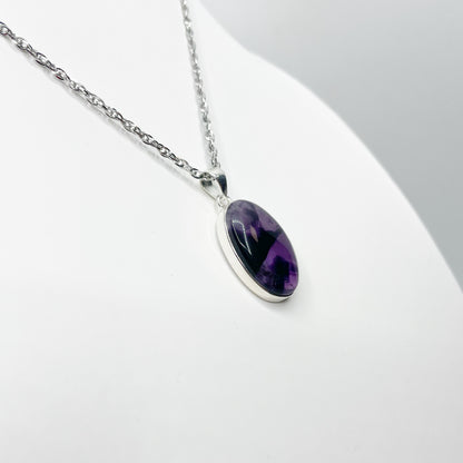 Ciondolo Ametista Phantom - Argento 925