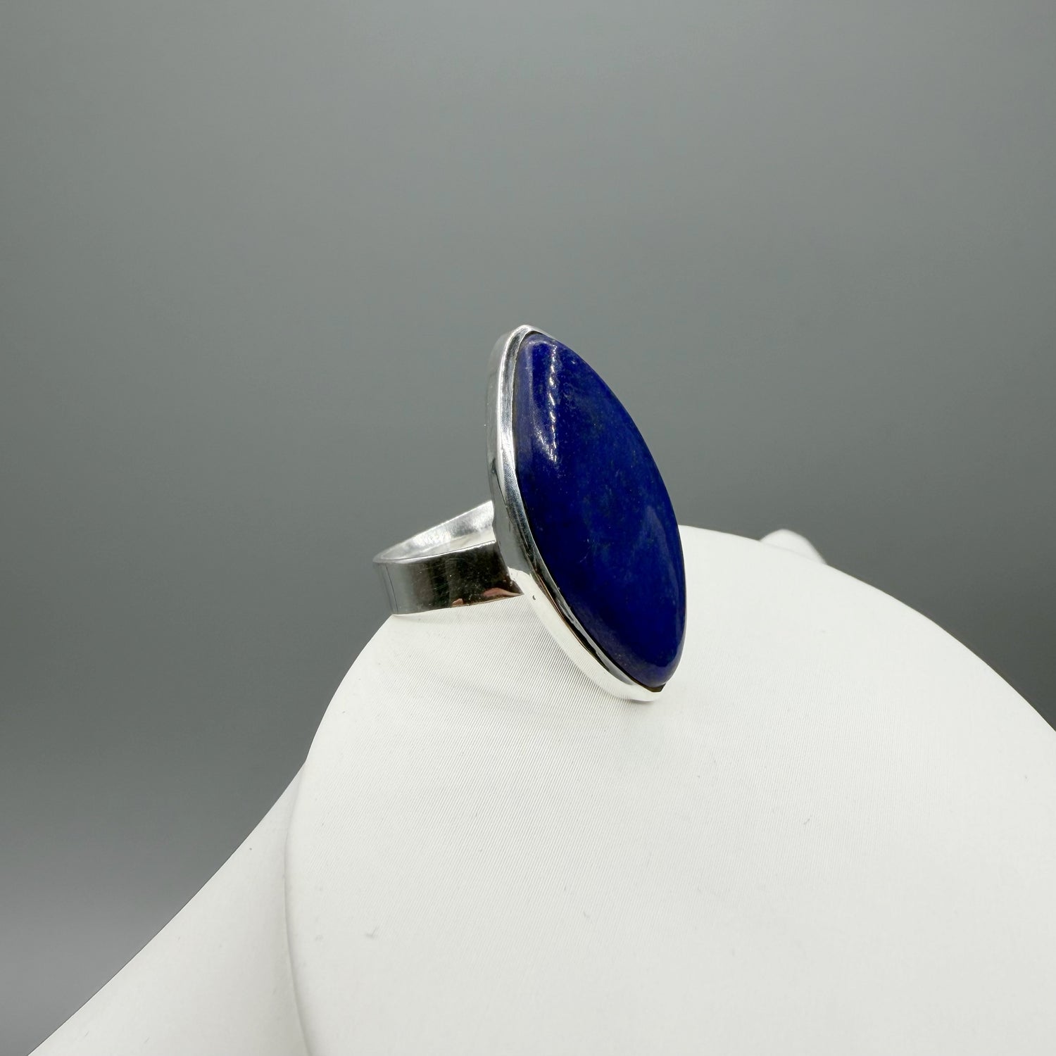 Anello Lapislazzuli Ovale - Argento 925